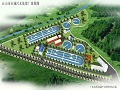 台山市台城污水处理厂效果图